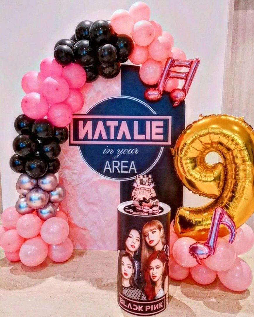Event set up Birthday Party set up Backdrop printing standee and