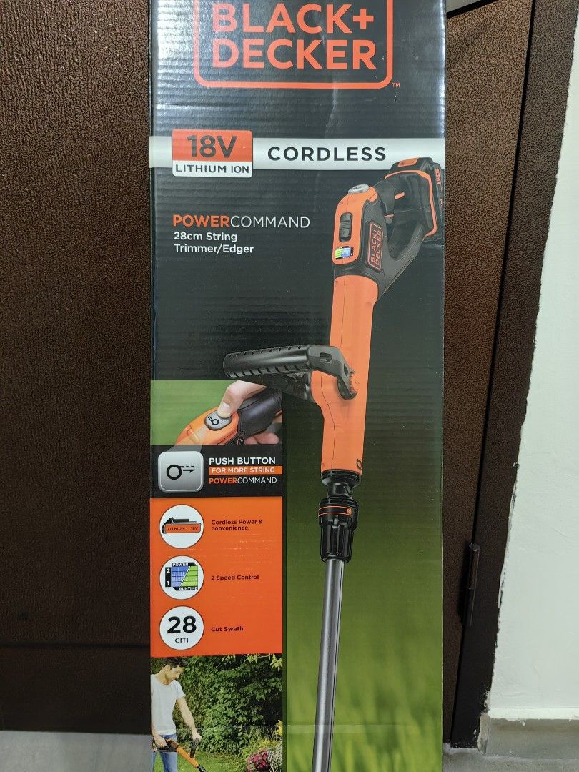 BLACK+DECKER STC1820EPCF CORDLESS STRING TRIMMER 18V/20V CORDLESS