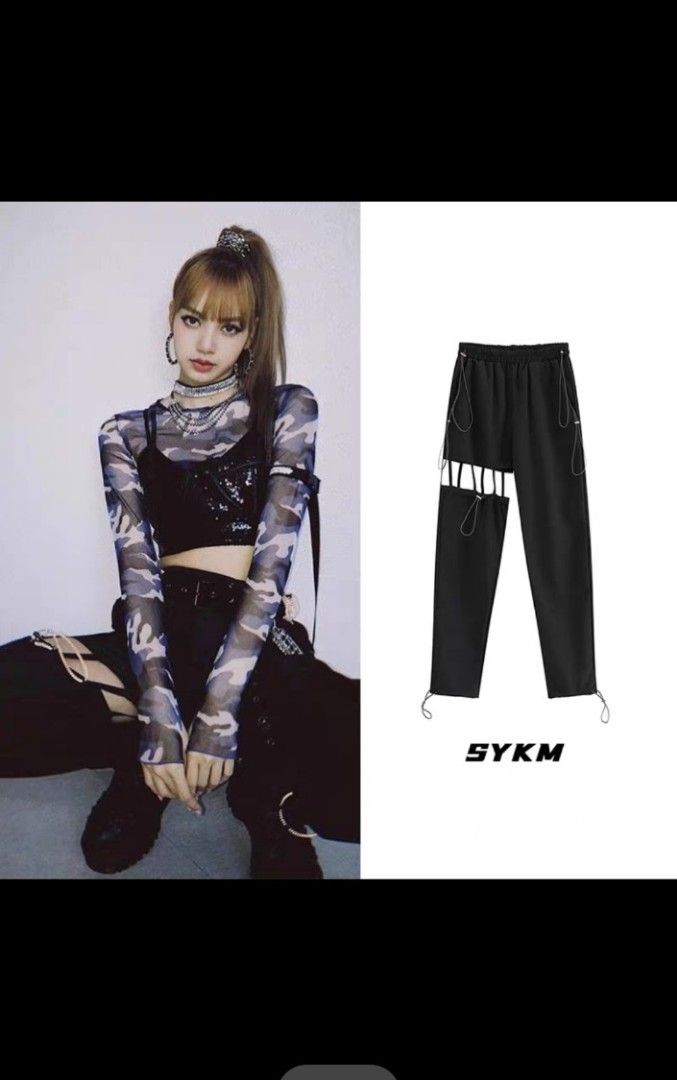 Lisa shop blackpink trousers