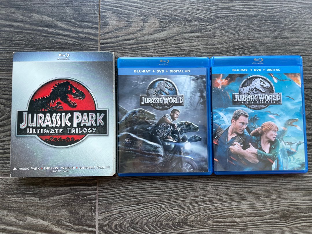 BluRay Jurassic World Set (5 movies) , Hobbies & Toys, Music & Media