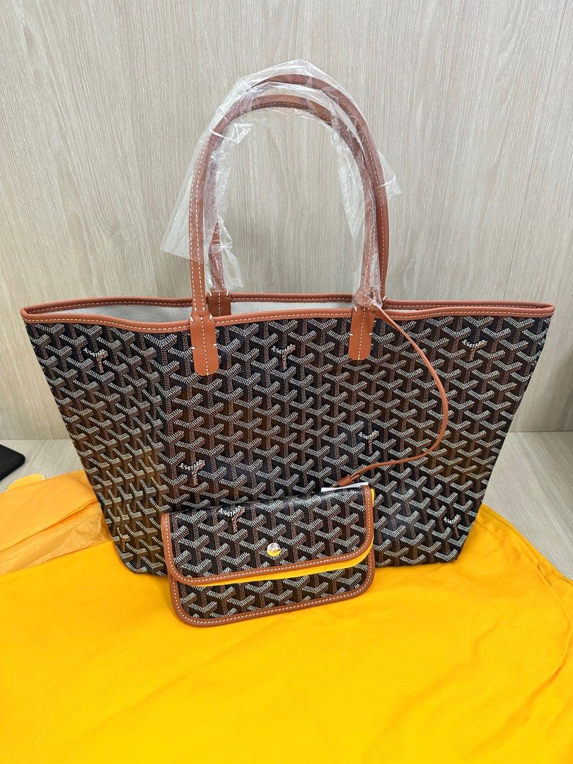 Goyard St Louis PM in White, Luxury, Bags & Wallets on Carousell