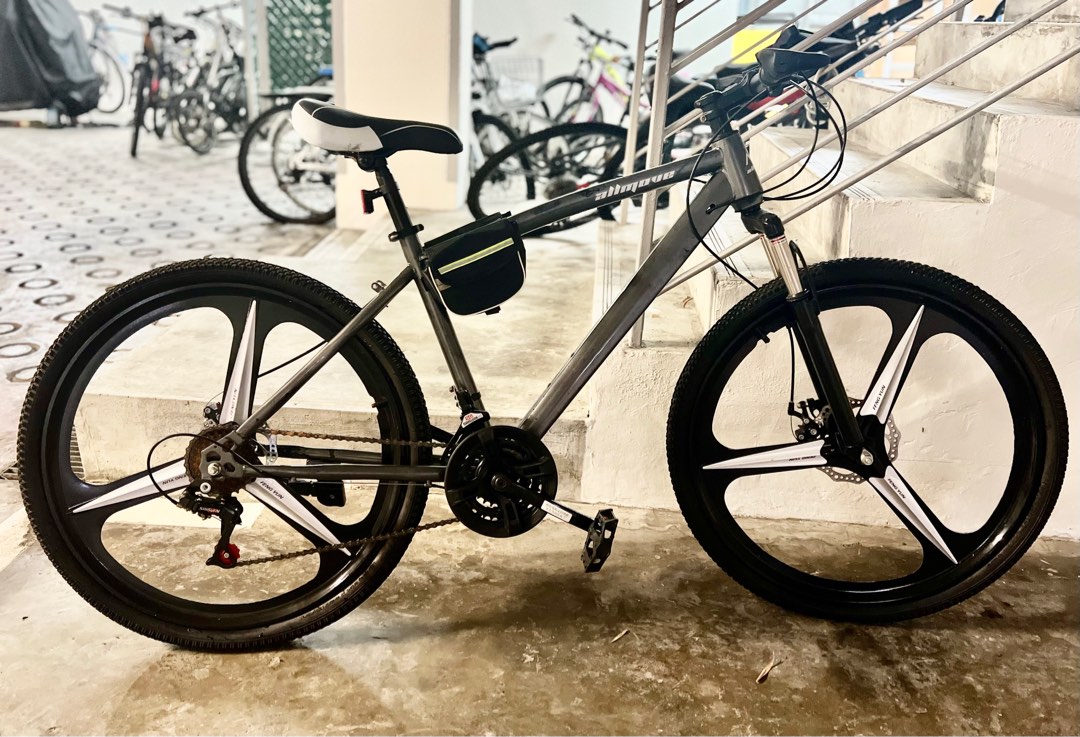 Brand New Cool Looking Mountain Bike with 3 Spoke Wheel. Original