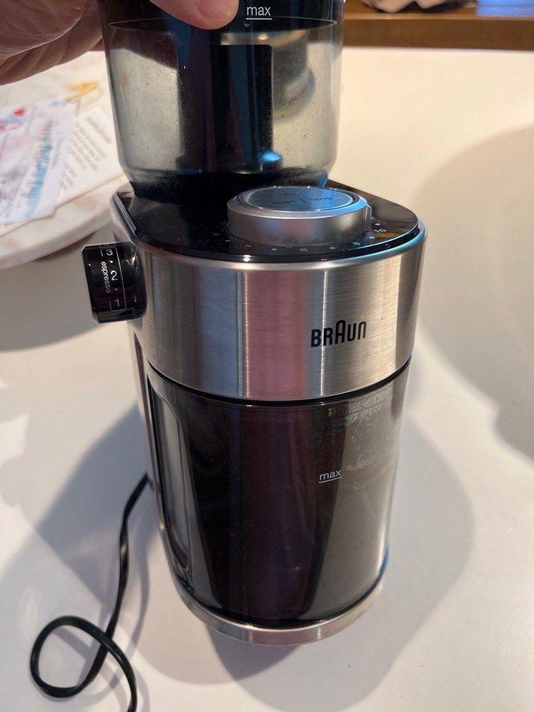 Braun KG7070 Burr Coffee Grinder FrestSet, TV & Home Appliances