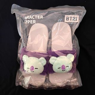 BT21 Koya Face Doll Slippers