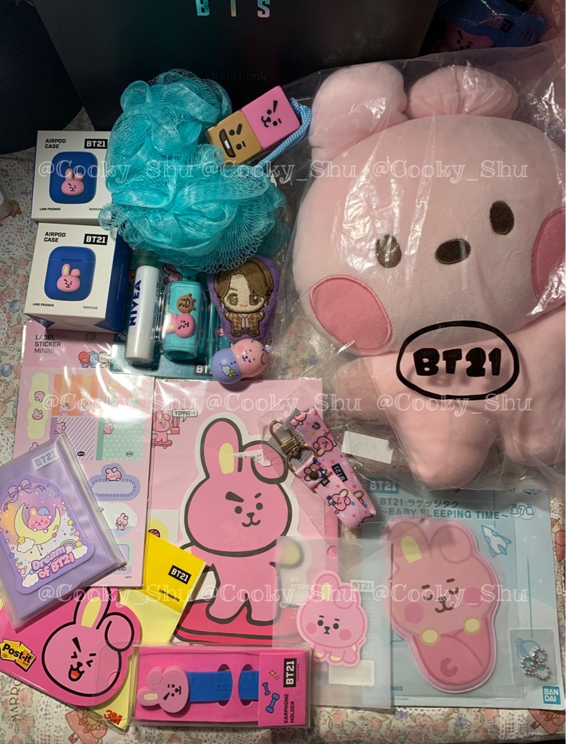 BTS グッズ BT21 COOKY】レア BTS ジョングク BT21 COOKY グッズ 18点
