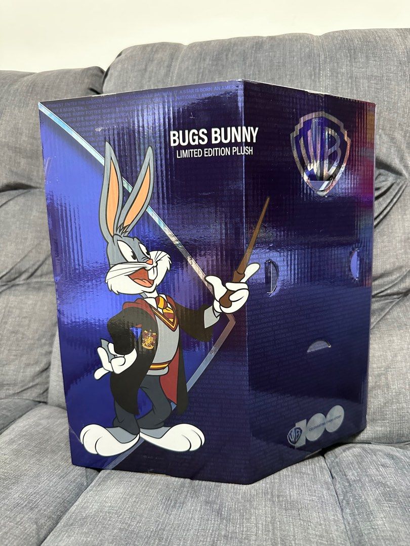 Bugs Bunny WB Limited Edition Plush Toy, Hobbies & Toys, Toys & Games ...