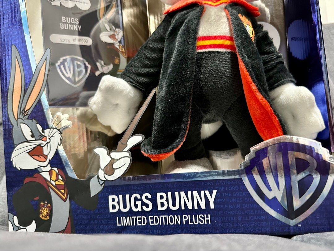 Bugs Bunny WB Limited Edition Plush Toy, Hobbies & Toys, Toys & Games ...