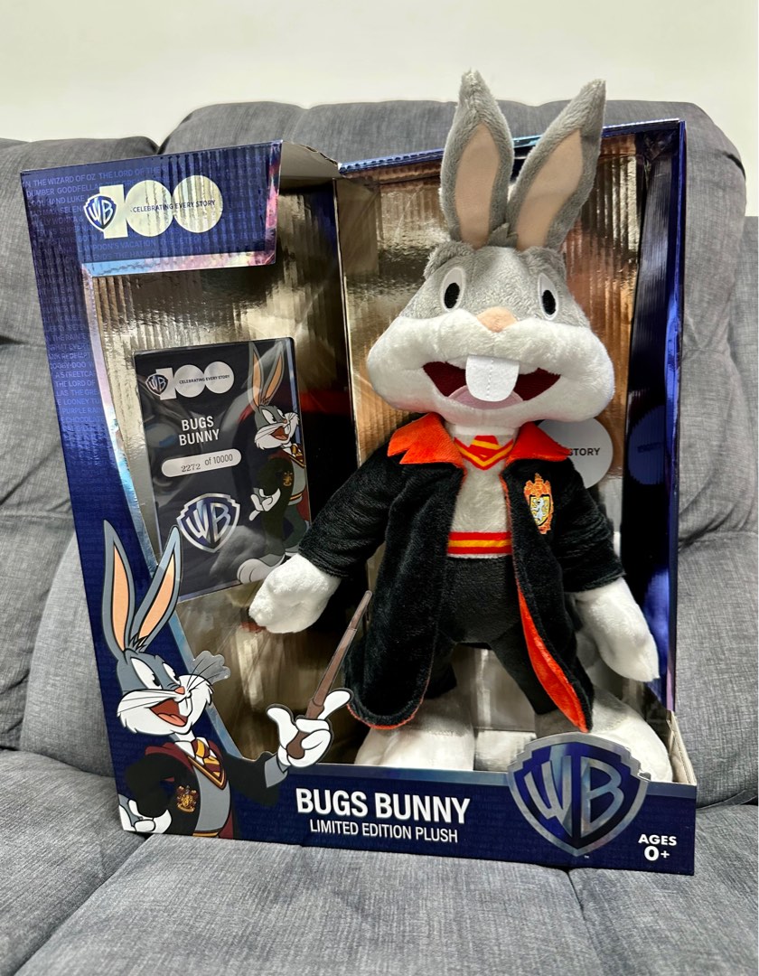 Bugs bunny 50th anniversary stuffed animal store