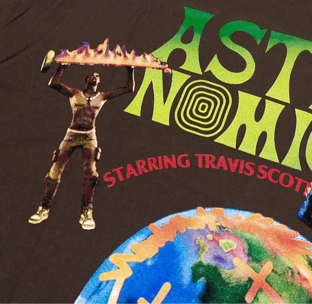 C*ct*s J*ck x Astr*n*mical (Coffee Brown colorway), Men's Fashion, Tops ...