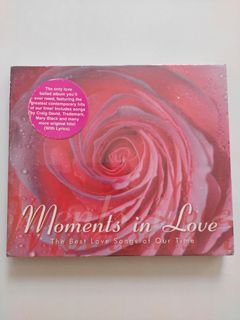 CD Moments in Love - Brand New
