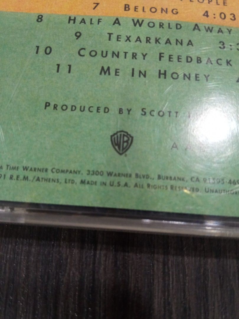 CD R.E.M. Out of time, Hobbies & Toys, Music & Media, CDs & DVDs on