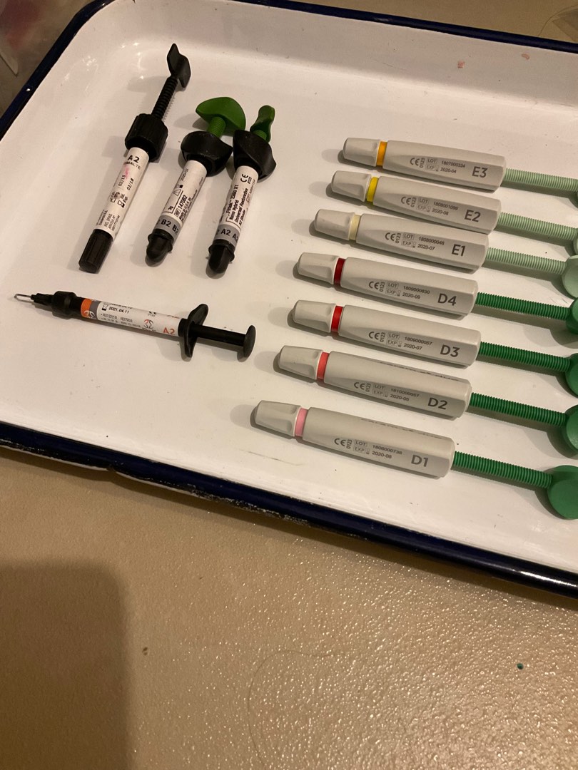 Ceram.X duo composite, 3M Z260XT composite, EXPIRED