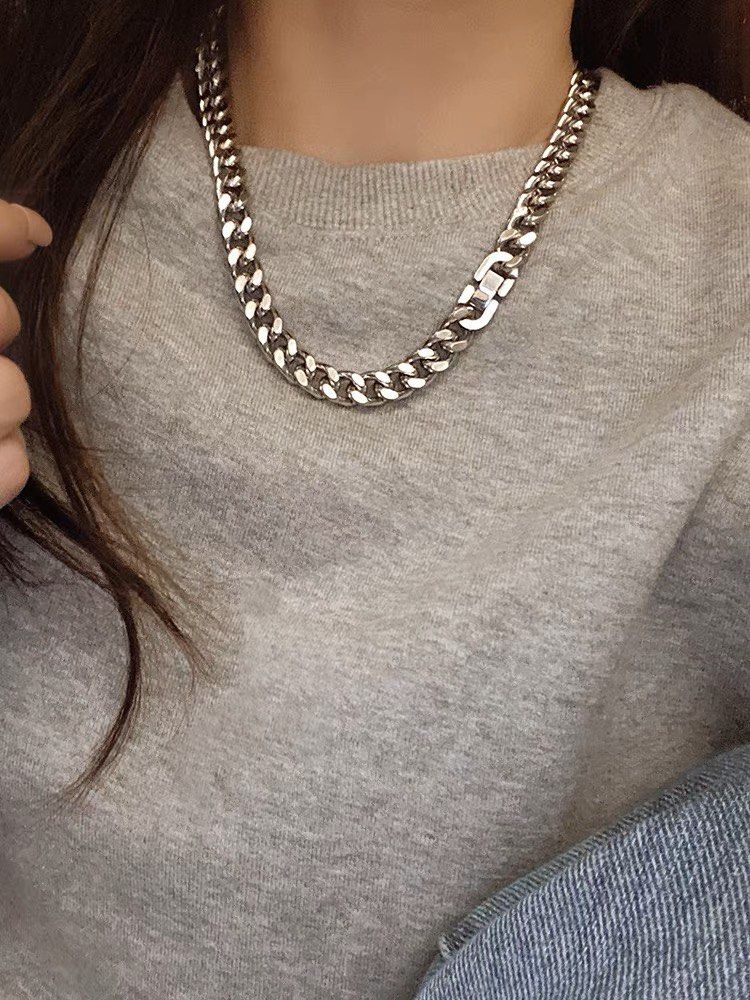 Chain top necklace punk