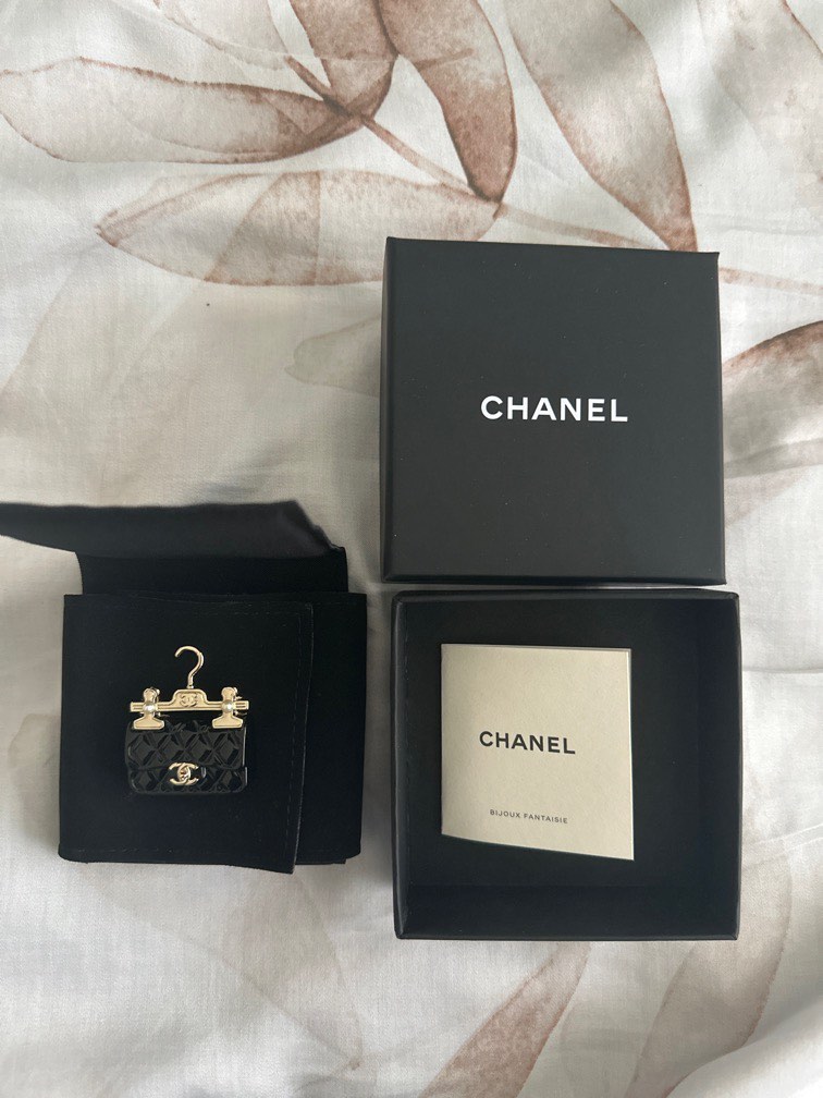 Authentic Chanel box only with ribbon, Luxury, Accessories on Carousell