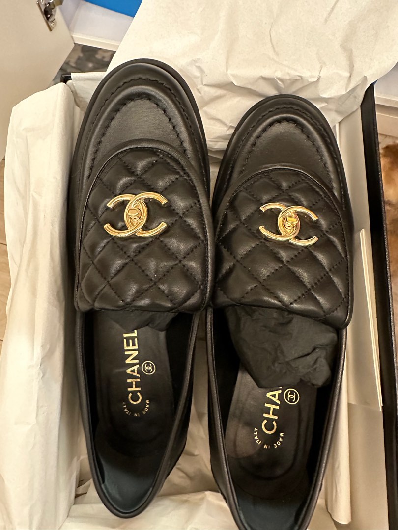 Hop ind legation frost chanel loafer, 名牌, 鞋及波鞋- Carousell