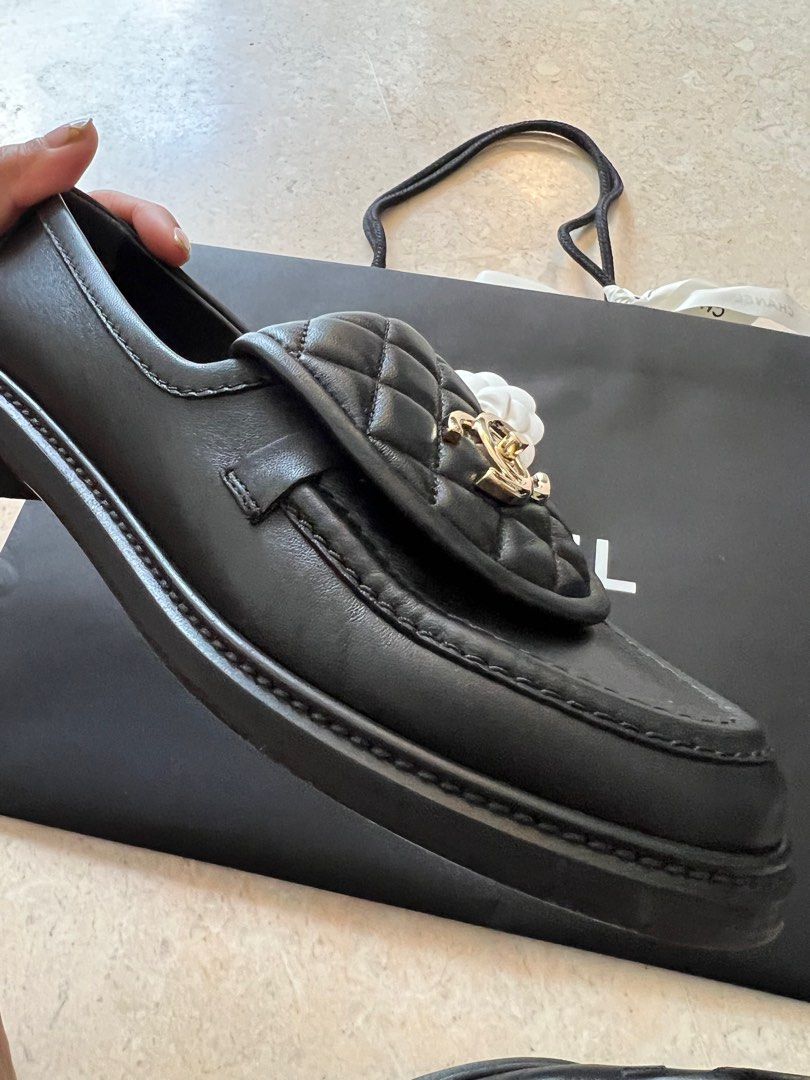 Mens best sale chanel loafers