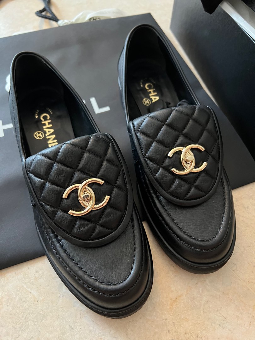 Chanel discount loafers price