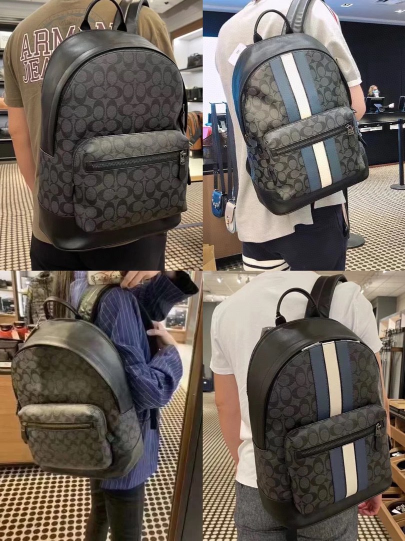 Coach 2736 3001 west backpack, Men's Fashion, Bags, Backpacks on Carousell