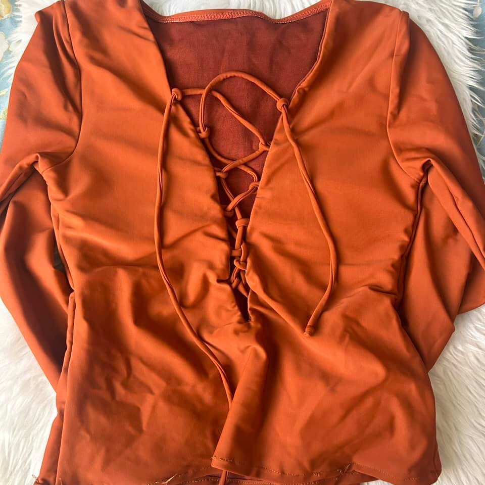 Coco Cabana Rash Guard Top (Padded), Women's Fashion, Swimwear, Rash ...