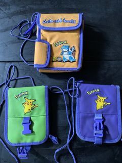 Collectible Pokemon bags for Game Boy