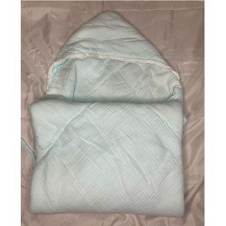 Comforter Receiving Blanket in Baby Blue