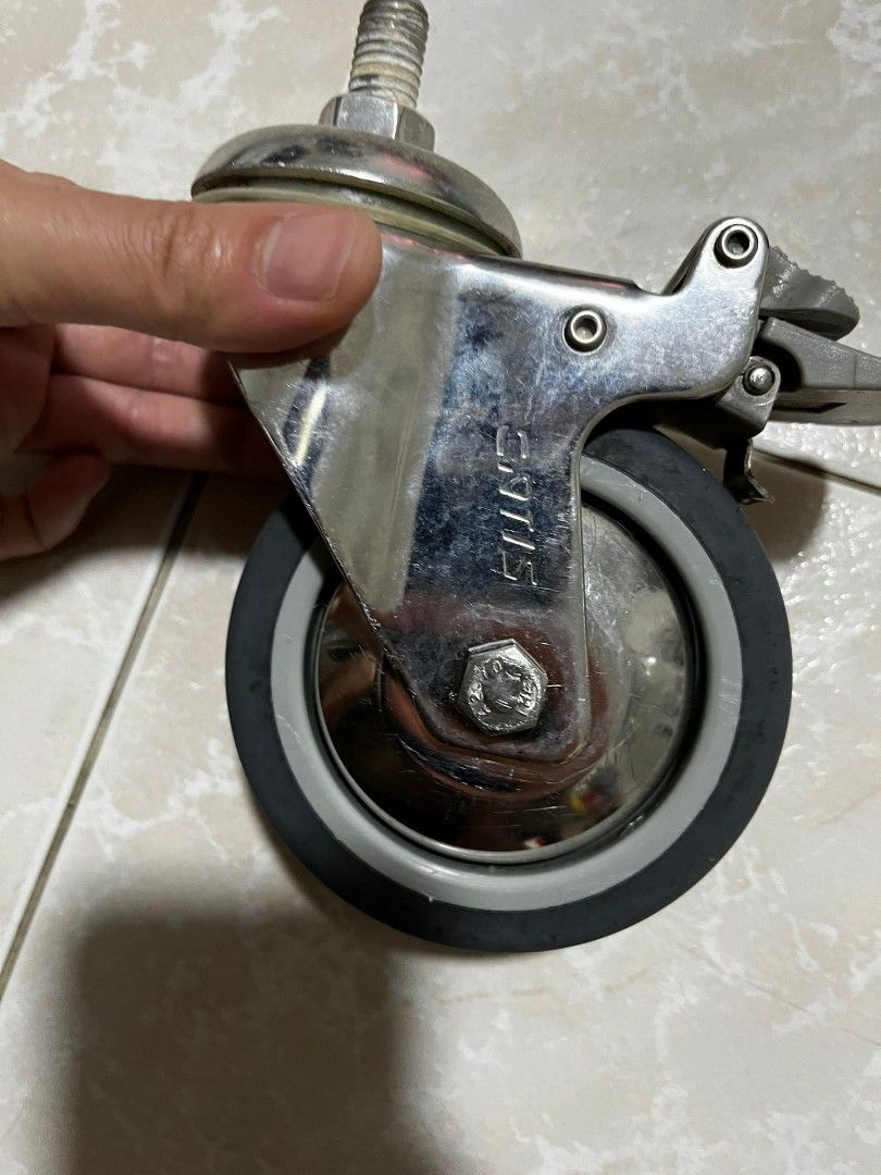 Commode wheels replacement, Furniture & Home Living, Bathroom & Kitchen