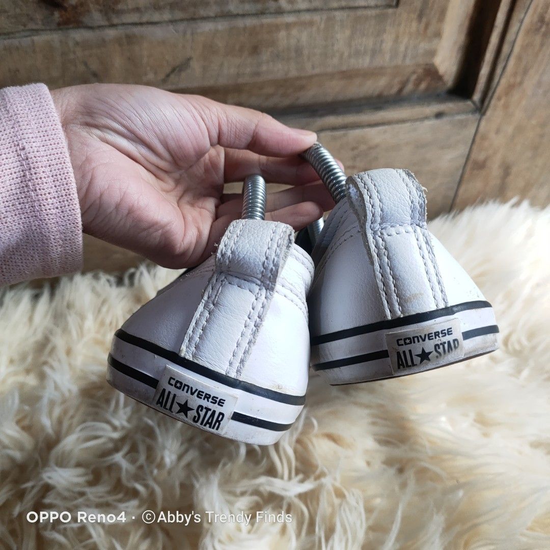 Converse Chuck Taylor All Star Ballet Lace Faux Leather Slip