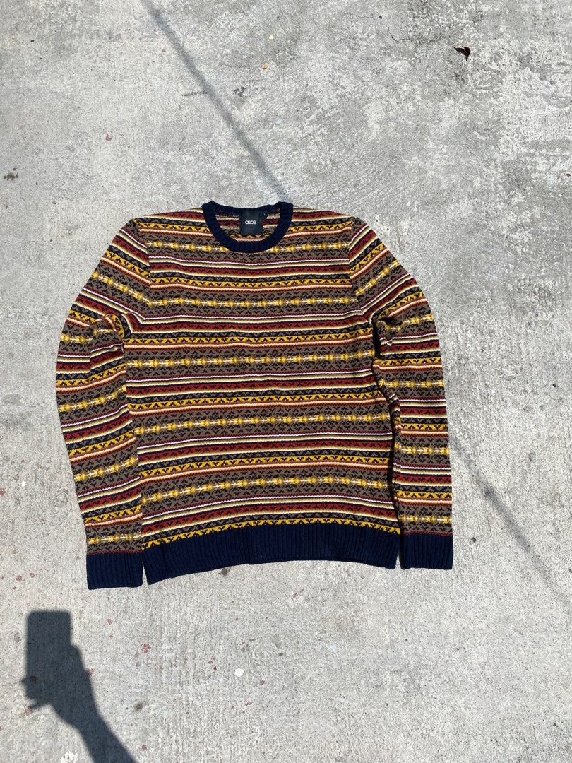 Coogi Vibes ASOS Knitted Sweater, Men's Fashion, Coats, Jackets and  Outerwear on Carousell