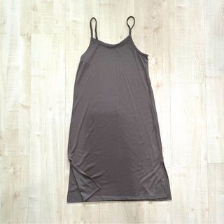 Cotton On Khaki Brown Spaghetti Strap Slip Dress