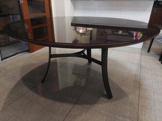 Crate&Barrel Round Dining Table 60 inches