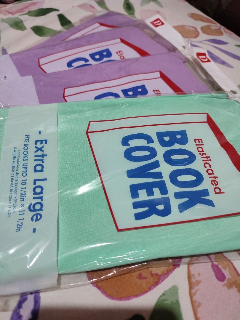 Daiso Stretchable Book Cover, Hobbies & Toys, Books & Magazines, Assessment Books on Carousell