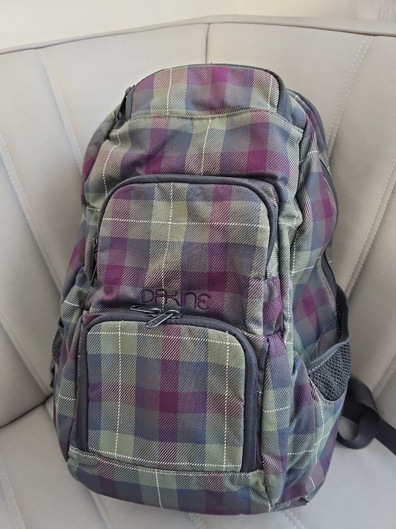 Dakine Jewel 26L Tartan Plaid 14 Laptop Backpack Organizer Pocket School Large