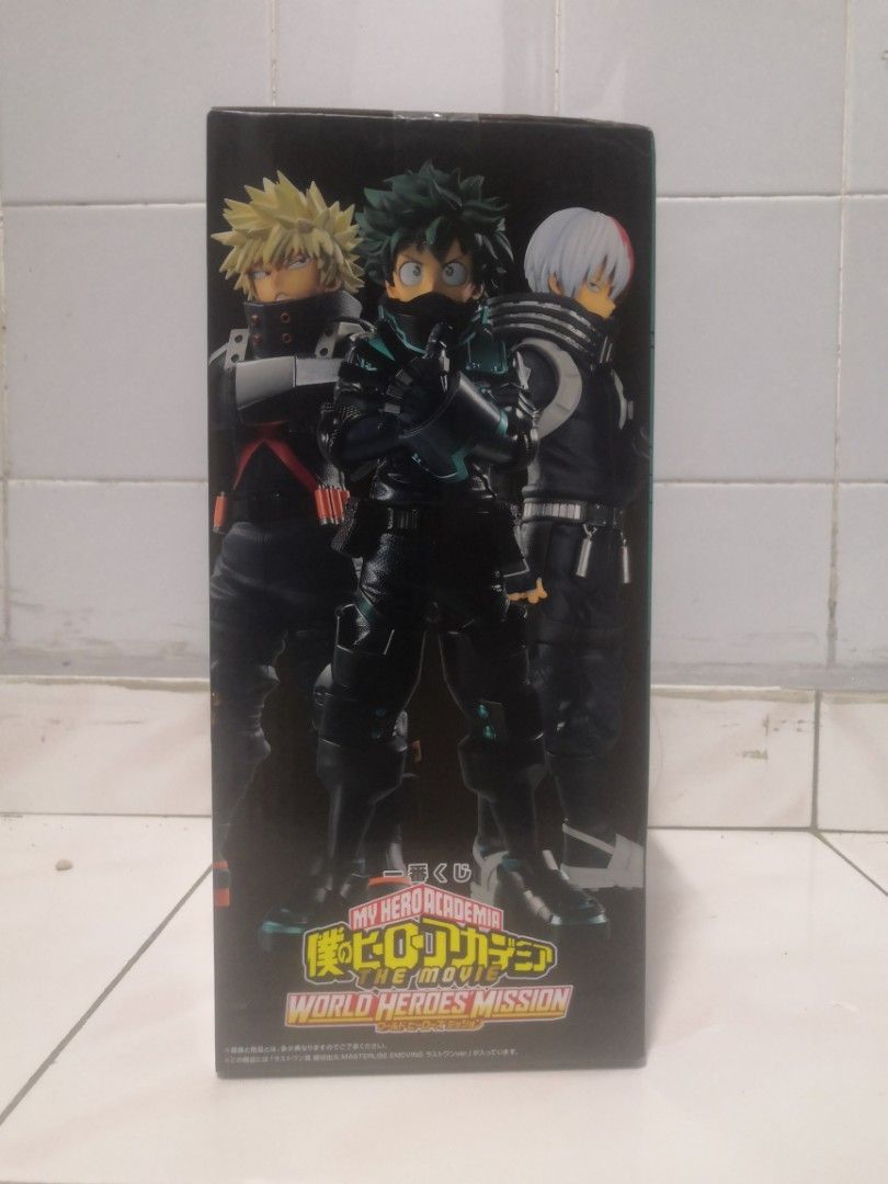 Ichiban Kuji Boku no Hero Academia The Movie World Heroes' Mission:  Midoriya Izuku Masterlise Emoving - My Anime Shelf