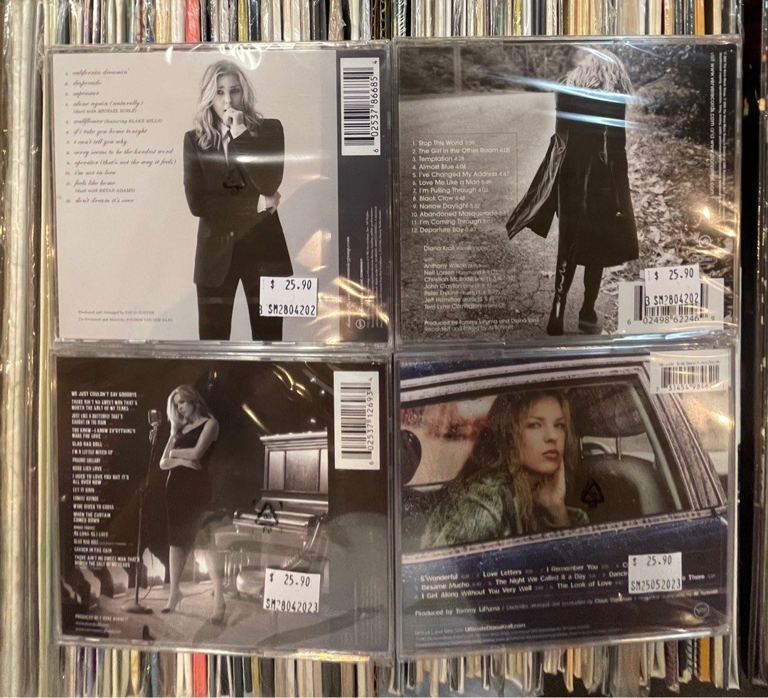 Diana Krall CDs, Hobbies & Toys, Music & Media, CDs & DVDs on Carousell