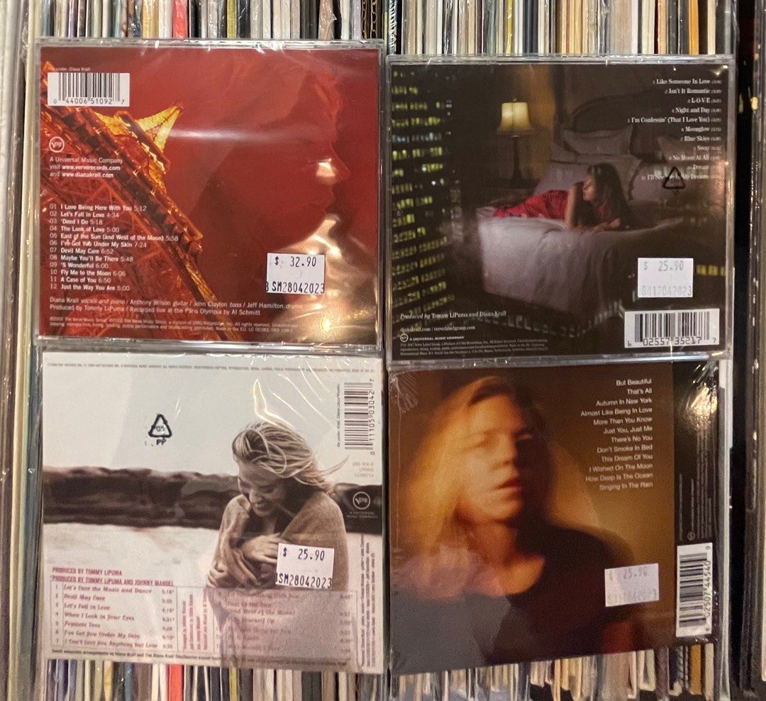 Diana Krall CDs, Hobbies & Toys, Music & Media, CDs & DVDs on Carousell