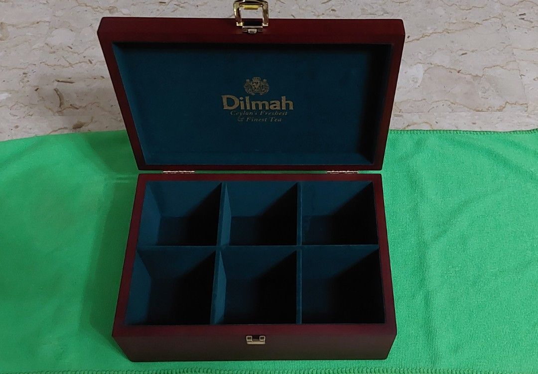 Dilmah Wooden Tea Presenter /Tea Display Chest, Furniture & Home Living
