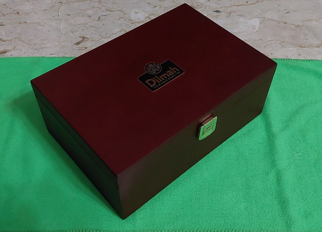 Dilmah Wooden Tea Presenter /Tea Display Chest, Furniture & Home Living