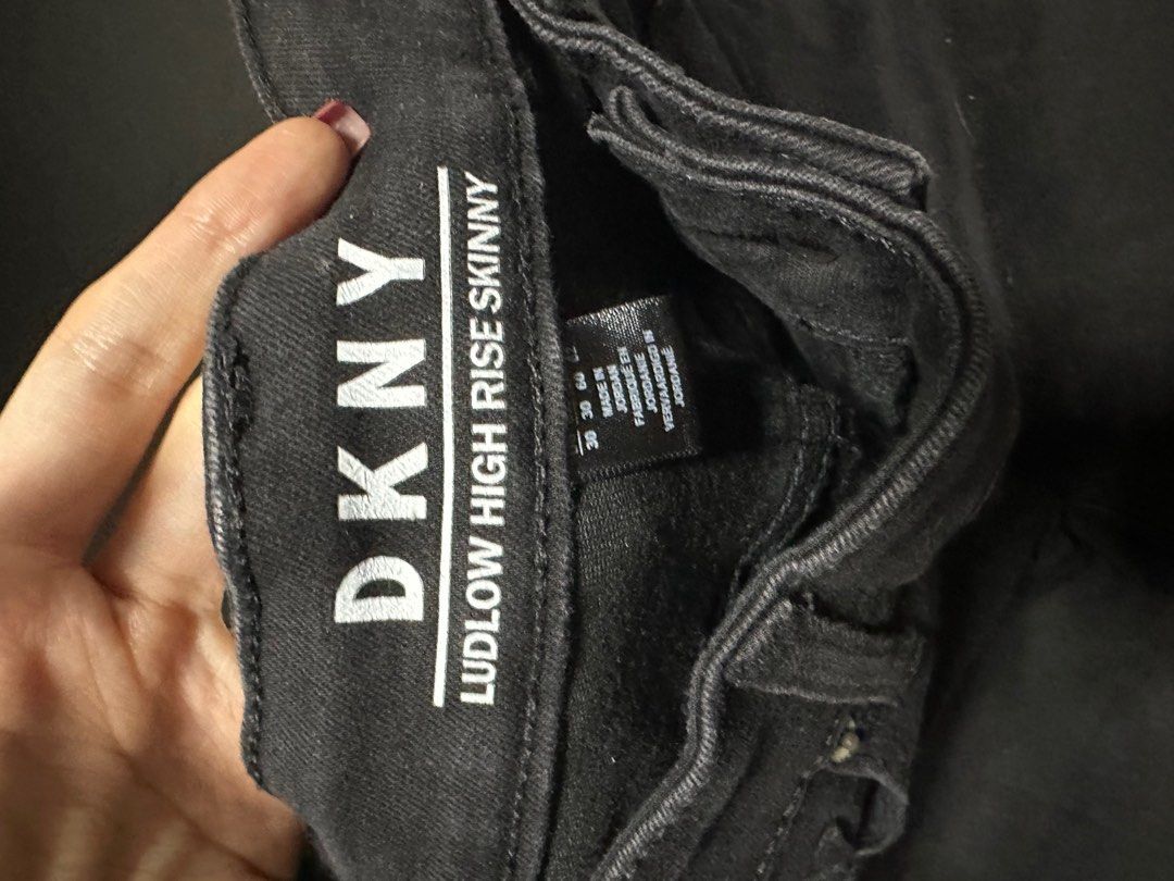 dkny high rise jeans