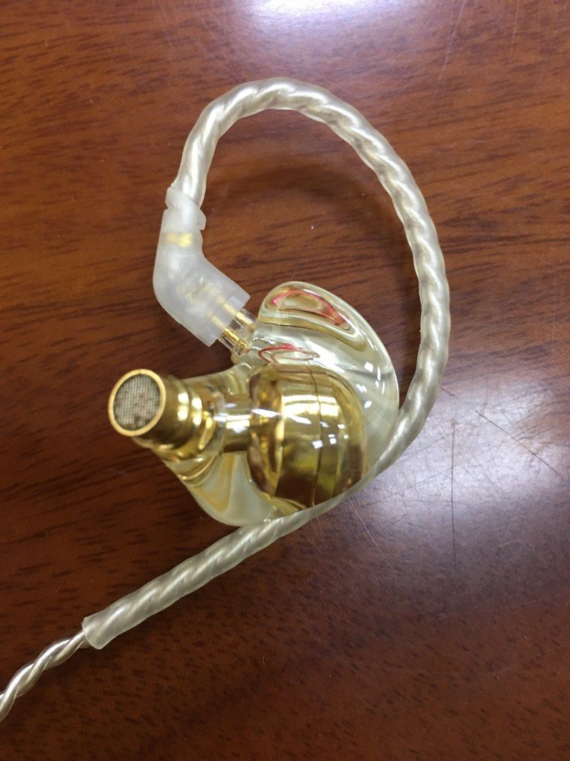 酸比利-有線耳機型號DMT-G、DMT-P 高音質UV樹酯高透光監聽耳機手機耳機繞耳式0.78/QDC線材插針 照片瀏覽 7