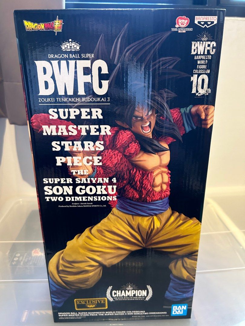Figure Goku Super Saiyajin 4 BWFC Super Master Star Piece Two