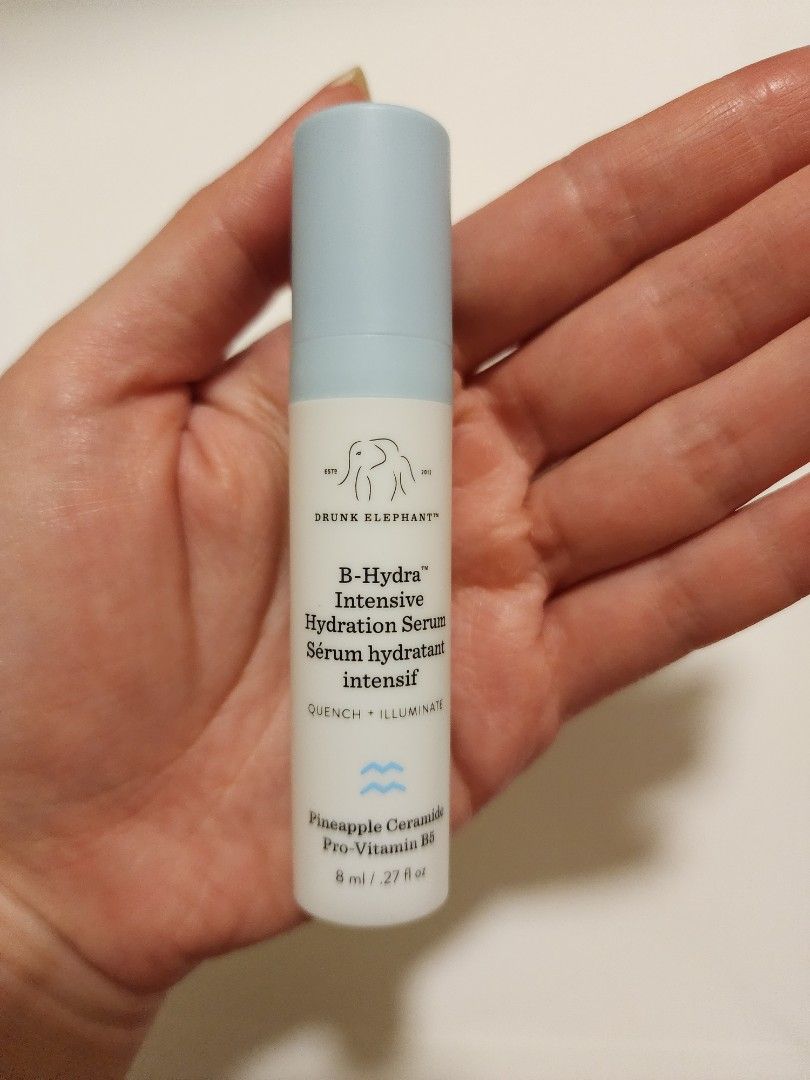 Drunk Elephant B Hydra Intensive Hydration Serum 8ml, Beauty & Personal