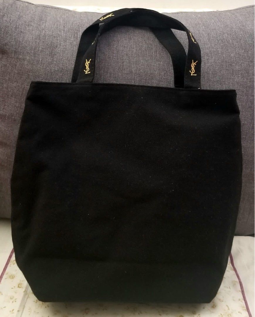 *DUBAI LUXURY* Authentic YSL Parfums Canvas Tote, Women's Fashion, Bags