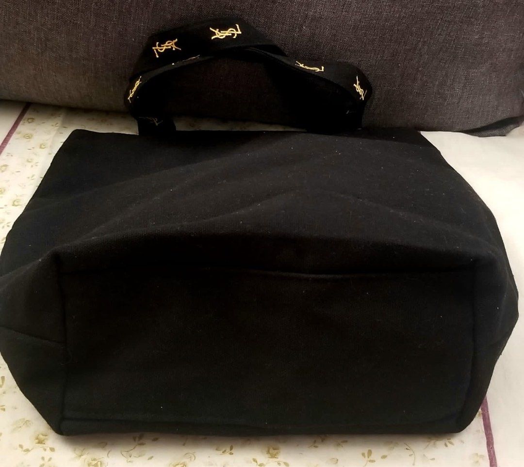 *DUBAI LUXURY* Authentic YSL Parfums Canvas Tote, Women's Fashion, Bags