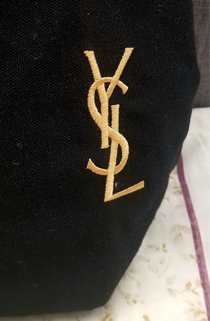 *DUBAI LUXURY* Authentic YSL Parfums Canvas Tote, Women's Fashion, Bags