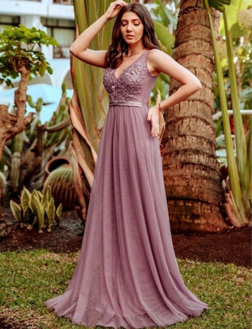 Dusty pink clearance occasion dress