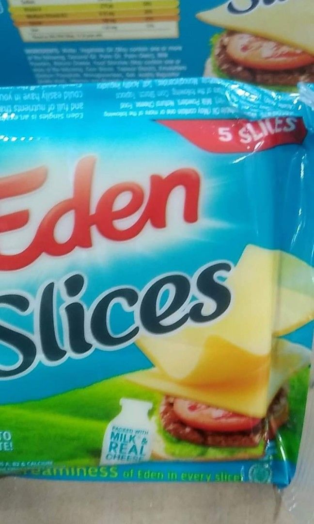 Eden cheese slices, Food & Drinks, Other Food & Drinks on Carousell