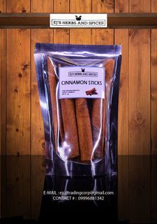 EJs Herbs and Spices CINNAMON STICKS