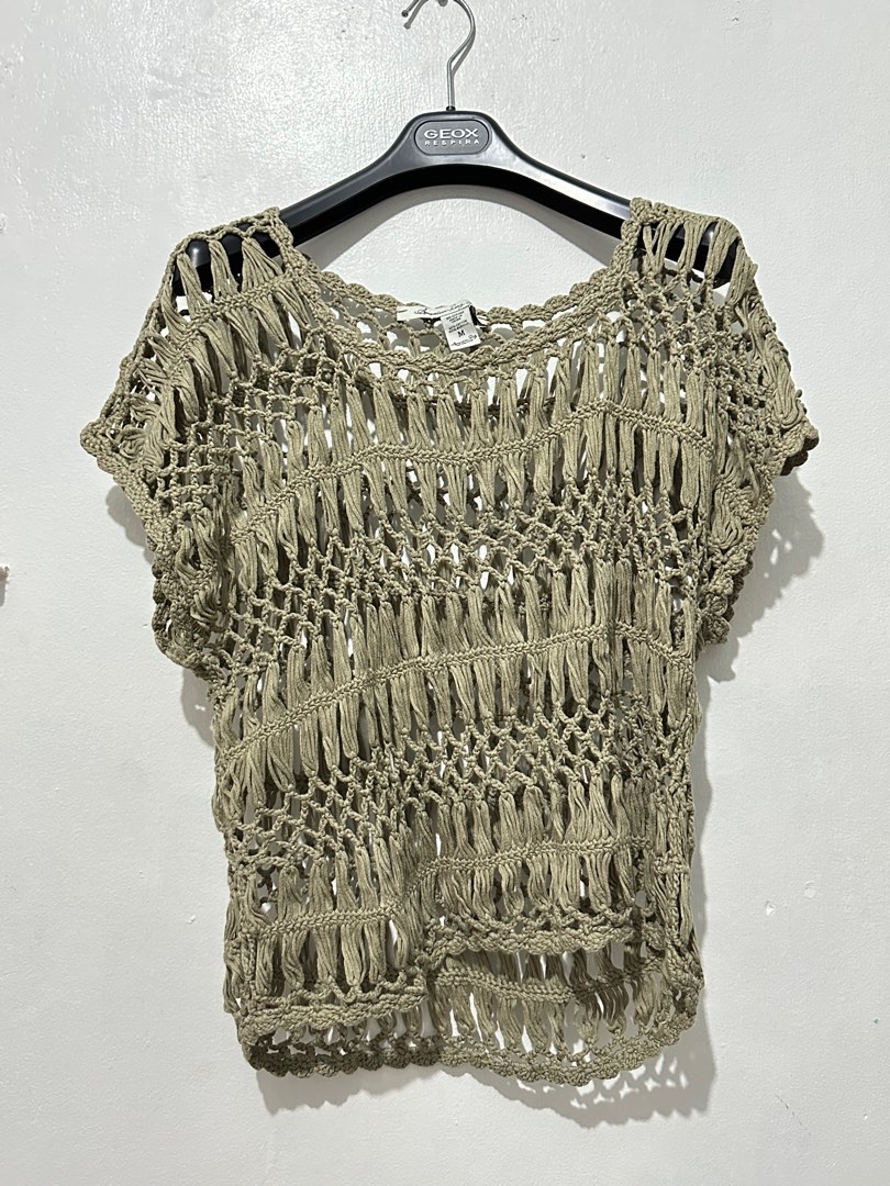 Faded army green cover up on Carousell