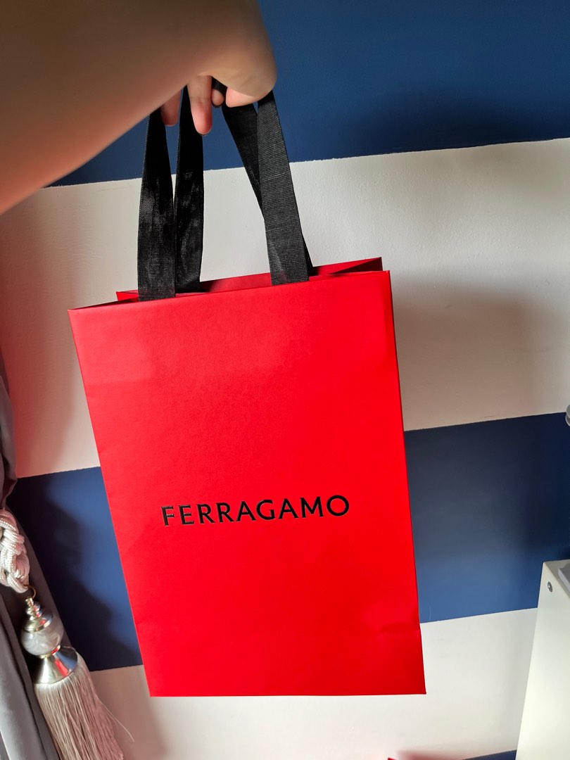 Ferragamo paper deals bag