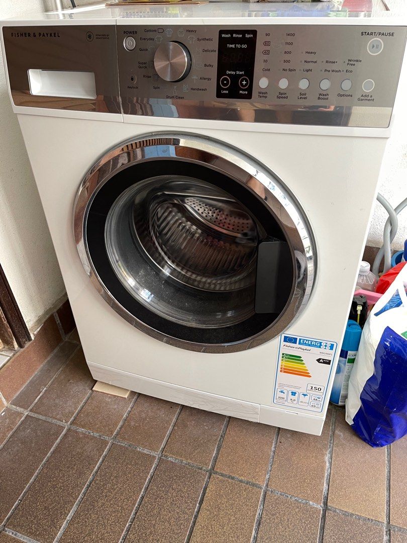 Fisher &Paykel 9KG front load washer, TV & Home Appliances, Washing